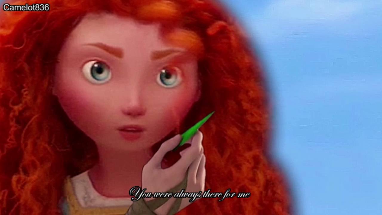 Merilout - Because you loved me (birthday video with OUAT-Merida)