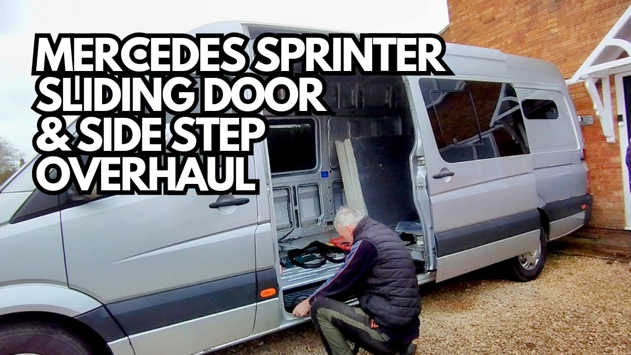 Mercedes Sprinter, VW Crafter, Side Door Step Repair & Overhaul - Campervan Conversion Part 3