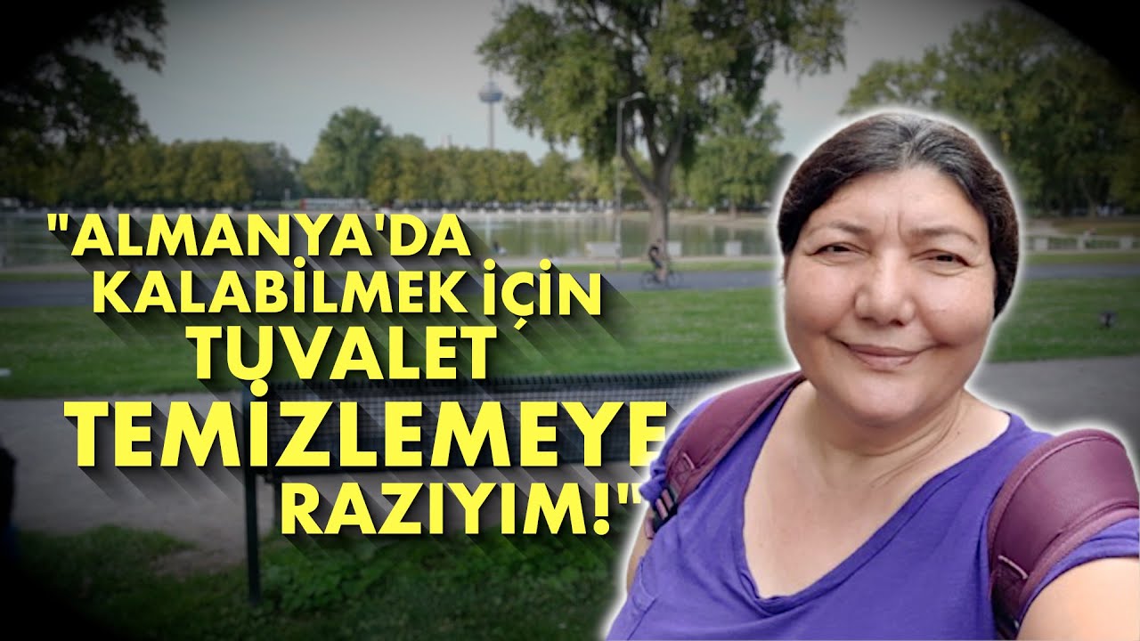 🔴 EMEKLİ ÖĞRETMEN FİGEN ŞİMŞEK: ALMANYA'DA KALABİLMEK İÇİN TUVALET TEMİZLEMEYE RAZIYIM