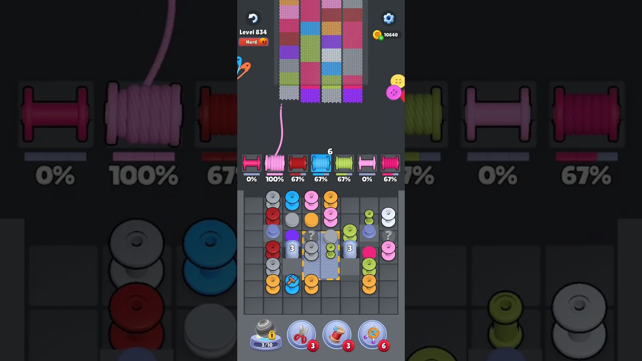 Knit Out 834 level solution