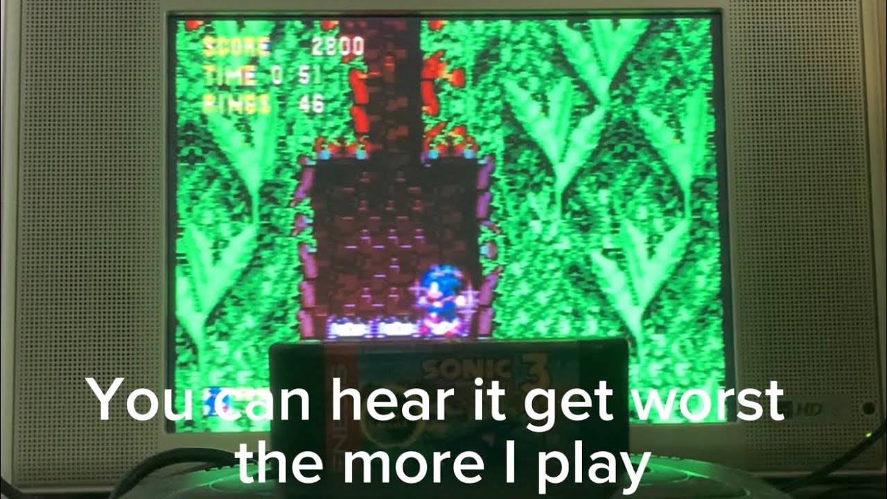 Sonic 3 Cartridge ￼Begging￼ To Be Sav￼ed￼