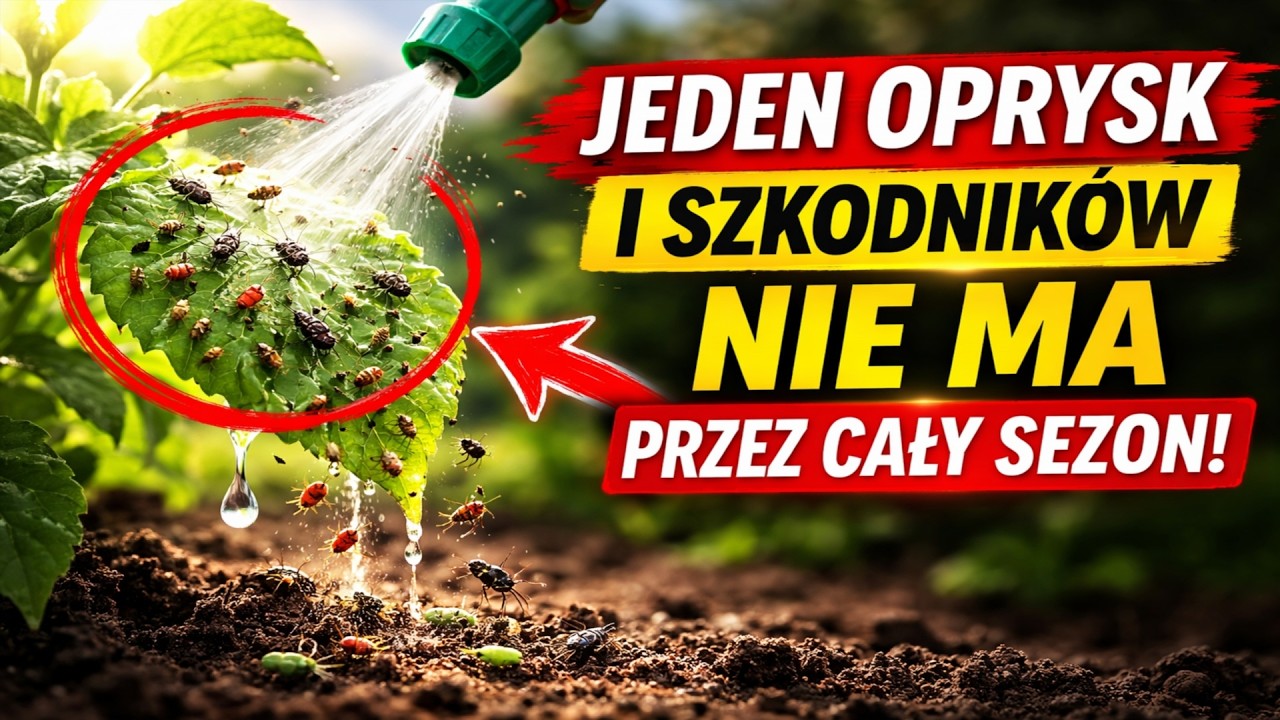 Sekret Agronomów: Jedna metoda, by pozbyć się szkodników na CAŁY SEZON!