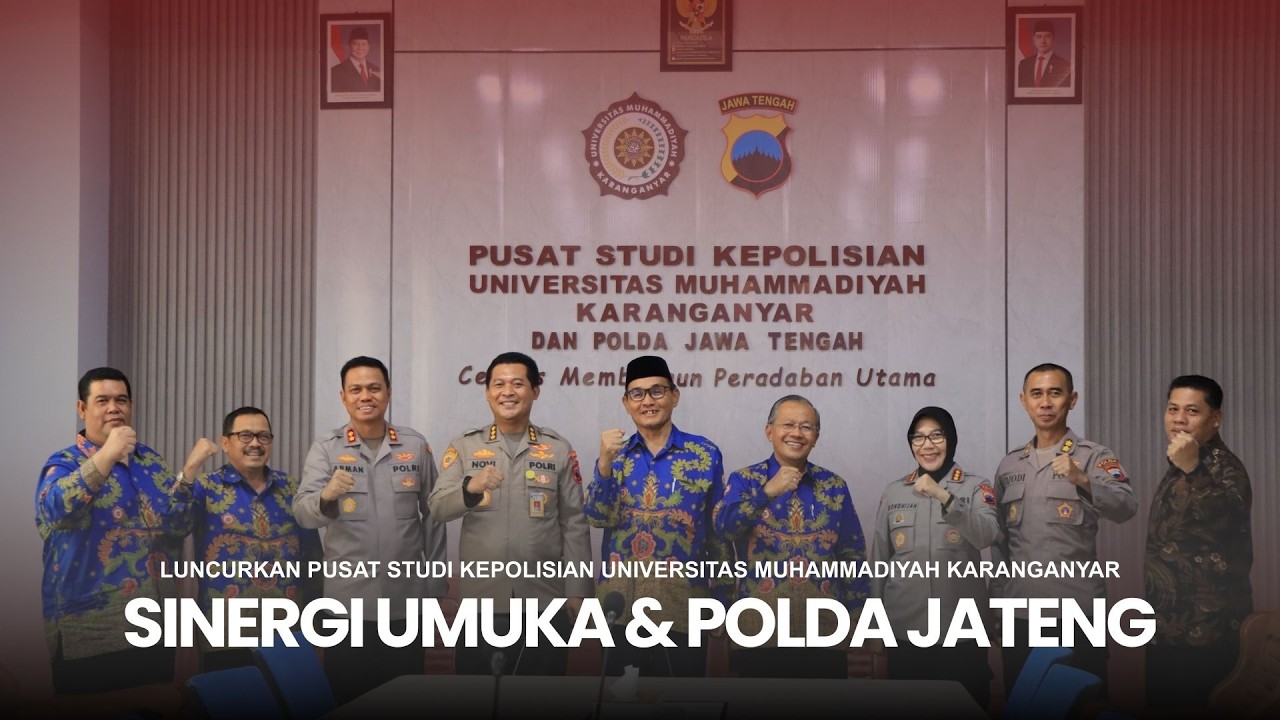 Langkah Bersama untuk Peradaban: UMUKA dan Kepolisian Membangun Pusat Studi Kepolisian