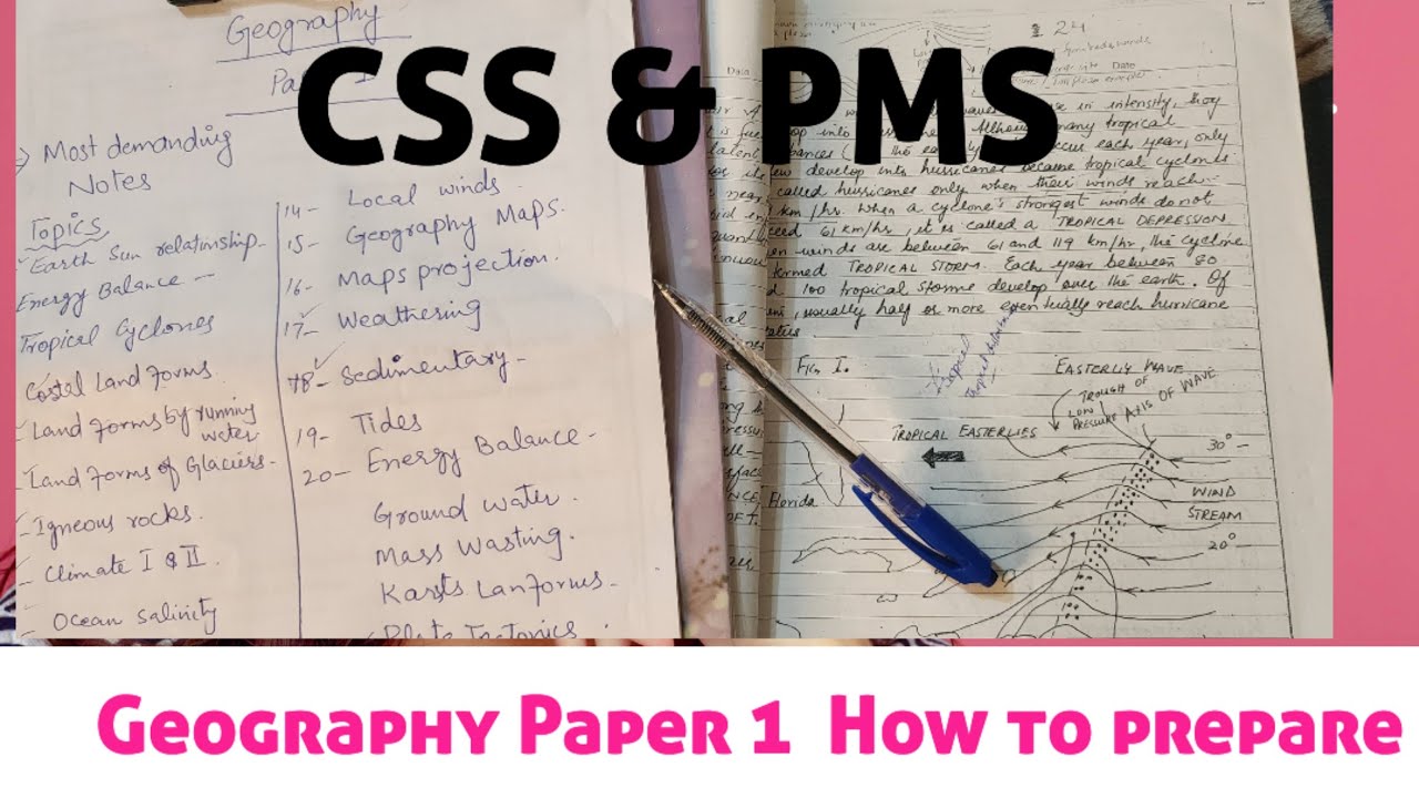Geography Paper 1 || Geography Lectures Part 1||  Most Demanding Notes || Important Topics 😃