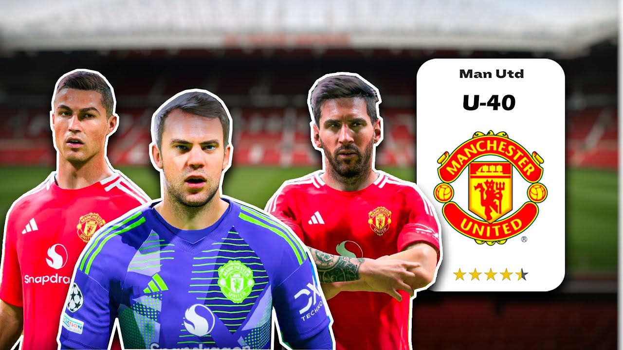 Saya Kumpulkan Pemain TUA di MU!! Apa Yang Akan Terjadi ?!