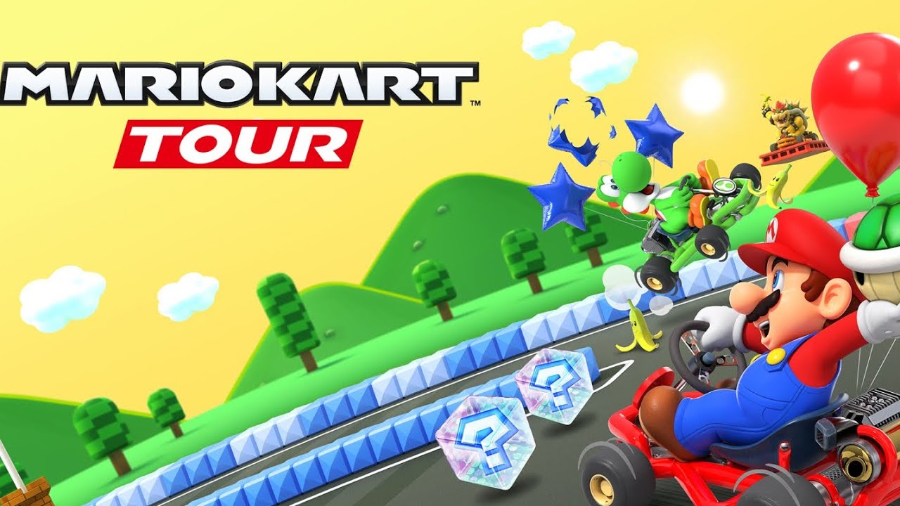 Playing Mario kart world ￼￼
