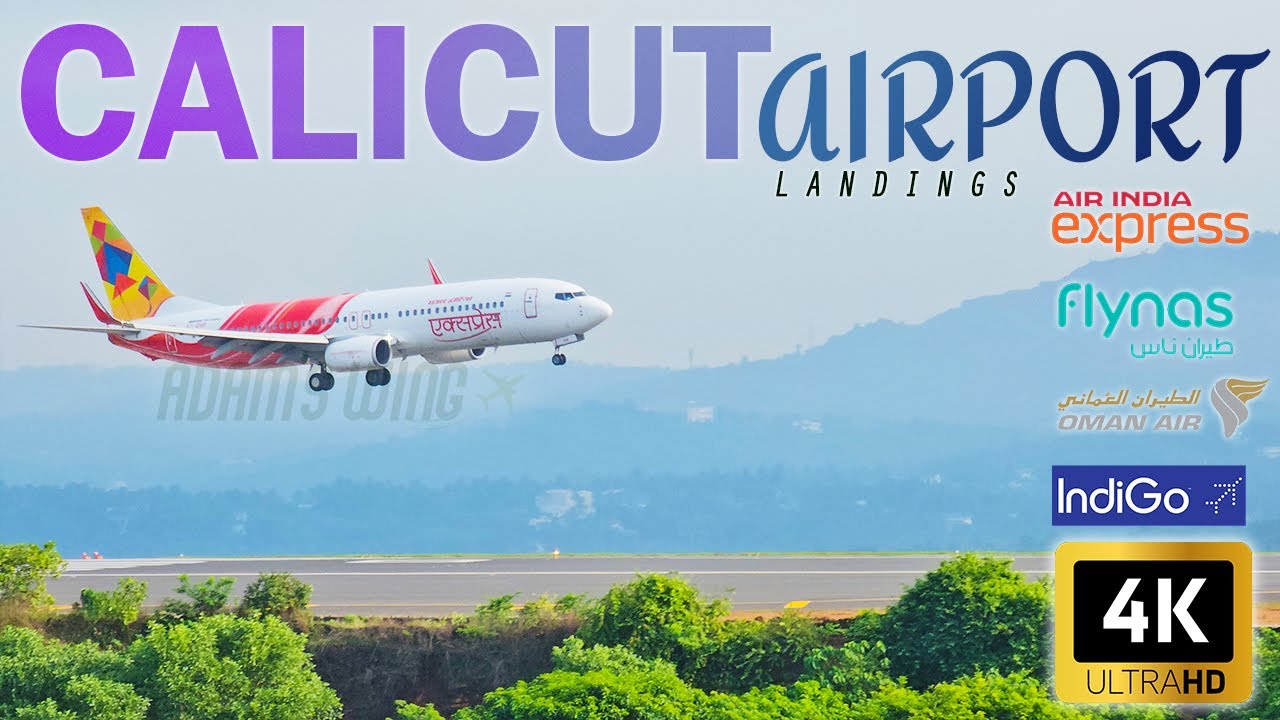 Plane Spotting at Calicut International Airport | Stunning Landings Compilation #kairpur #kondotty