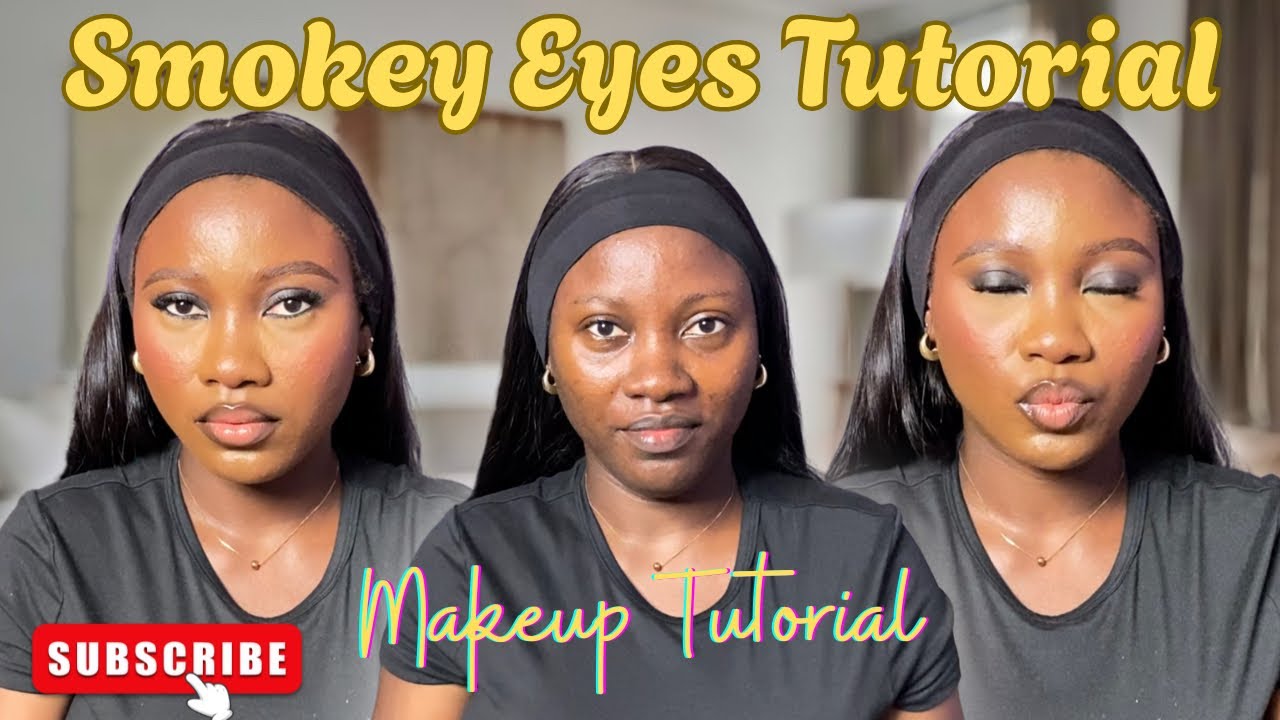 Smokey Eye Makeup Tutorial for Beginners | Classic Black Smokey Eye for Oily Skin (Step by Step) 
