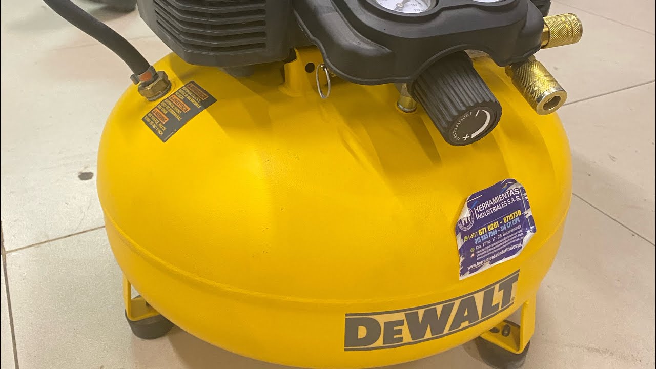 Funcionamiento compresor DeWalt D2002M-WK