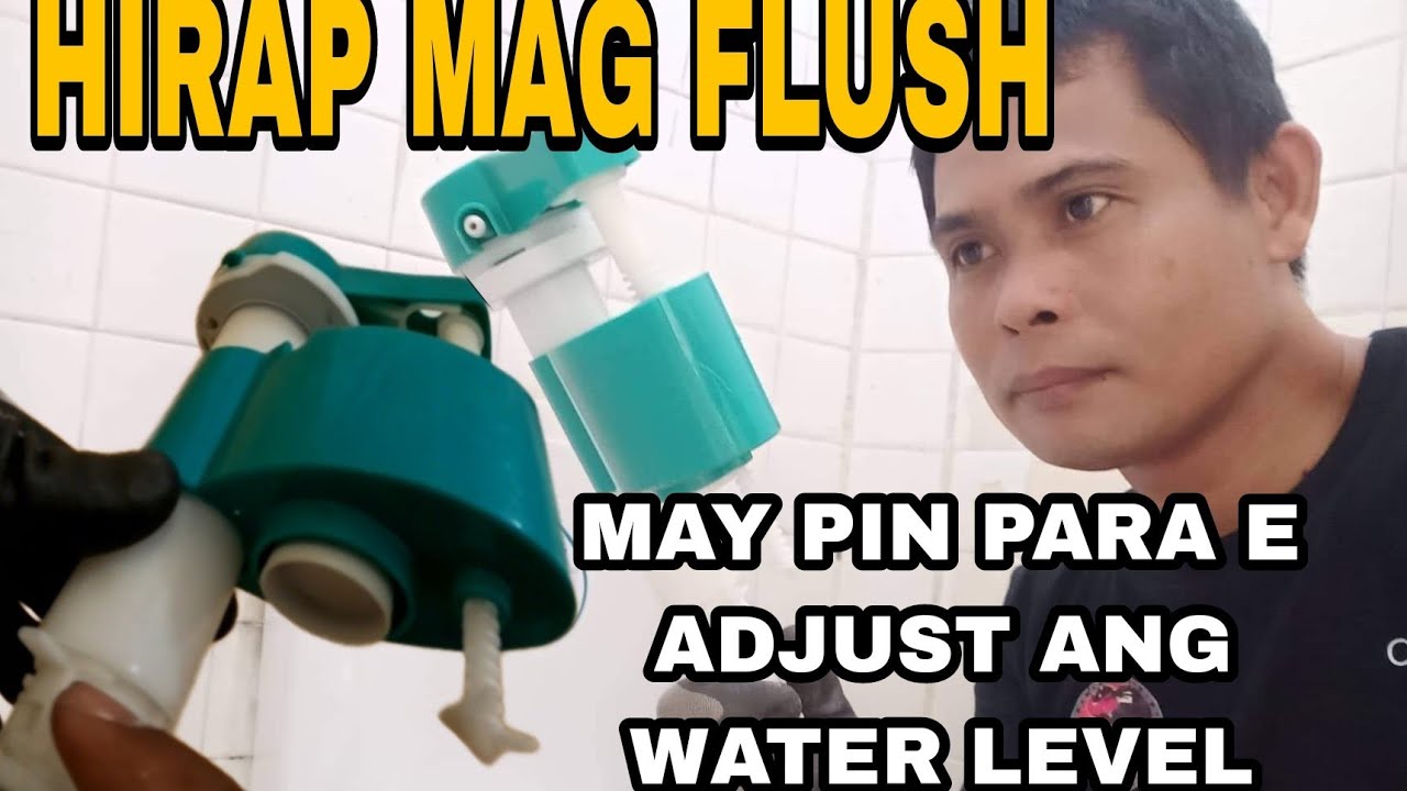 NOON KO PA DAPAT TO NALAMAN, NA MY MADALING PARAAN NA PAG ADJUST NG WATER CLOSET SA INIDORO