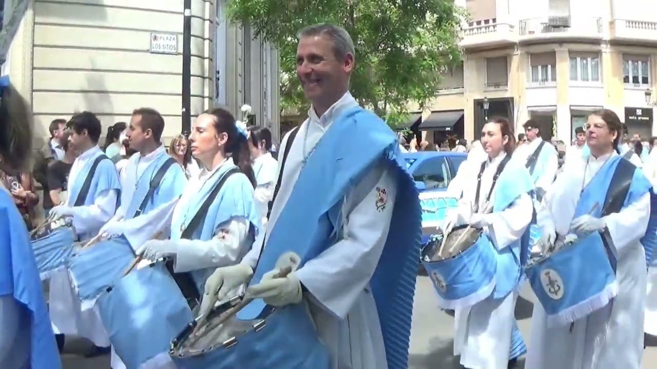 Semana Santa Zaragoza 2025 Resucitados domingo Plaza Sitios