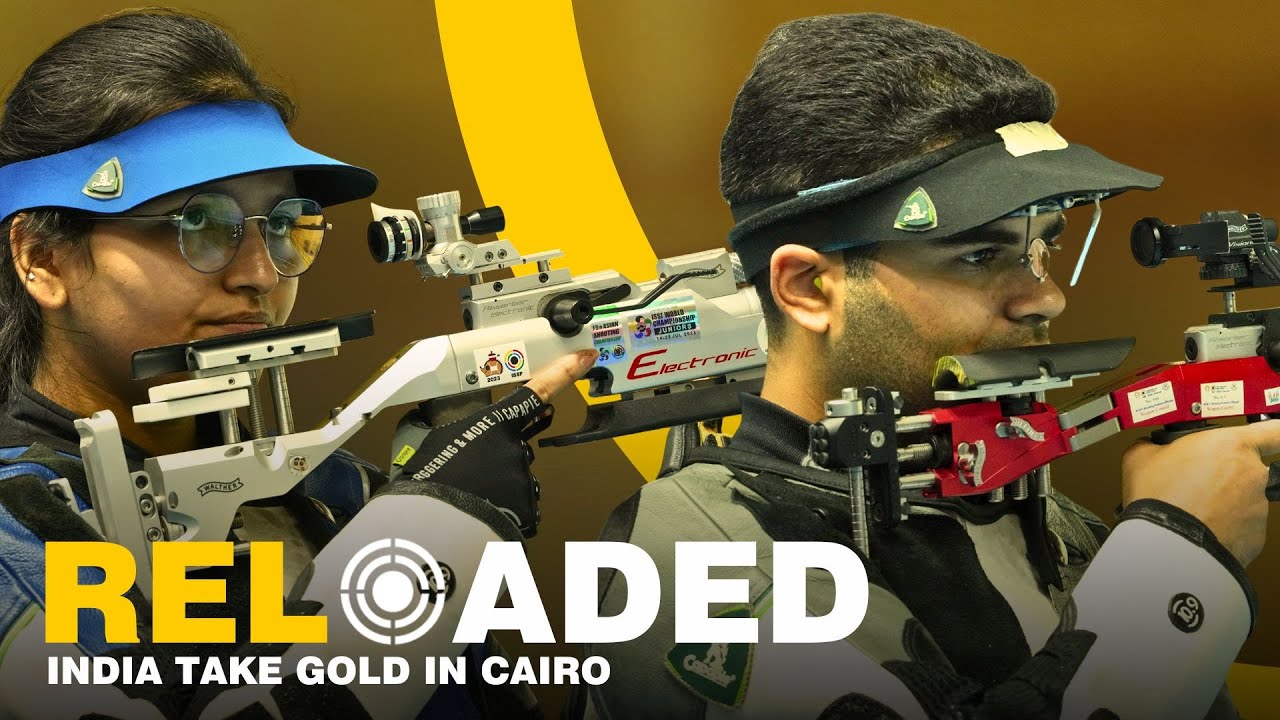 Sangwan and Malik proved to be a powerhouse pair | Cairo 2024 | ISSF Reloaded