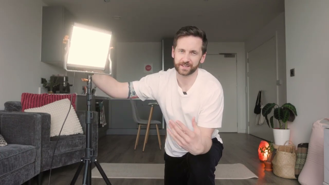 Best Lighting - How to film at home workouts!