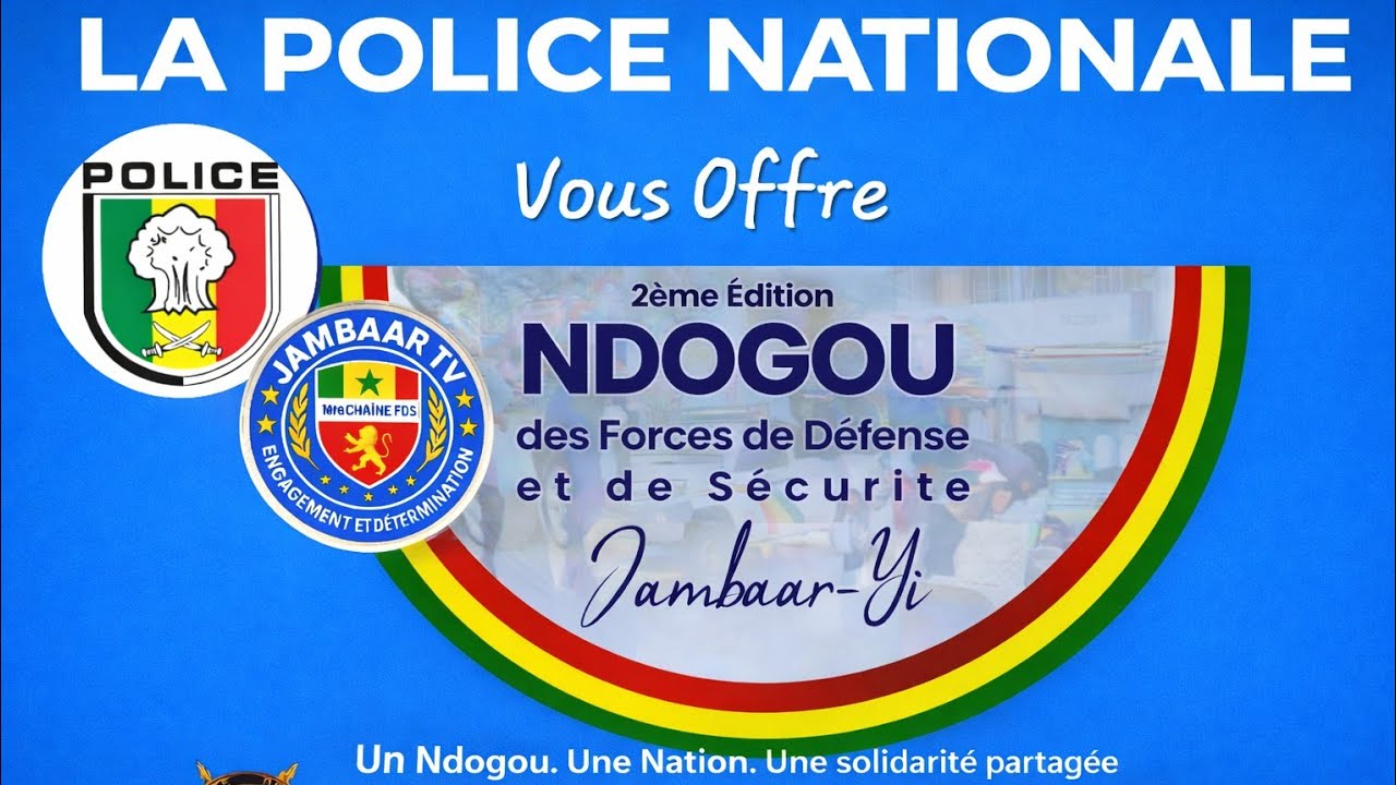 Ndogou FDS JAMBAAR-YI : la Police nationale partage le Ndogou avec les populations de Guédiawaye