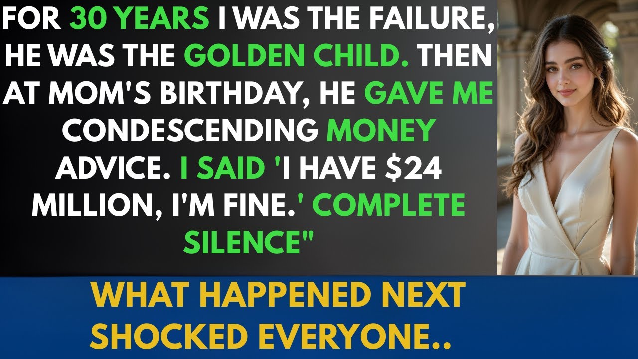 My Brother Got Everything Growing Up - His Face When He Discovered My $24M Fortune