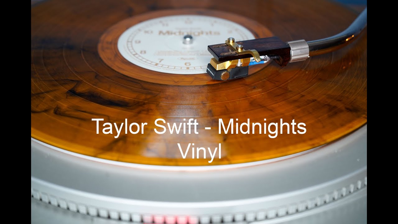 Taylor Swift Midnights High Resolution Vinyl Rip