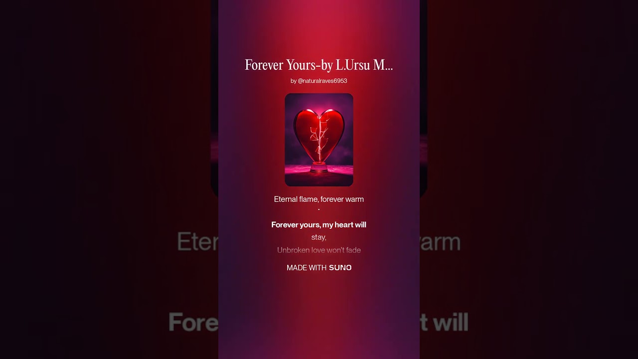 Forever Yours by L Ursu Media