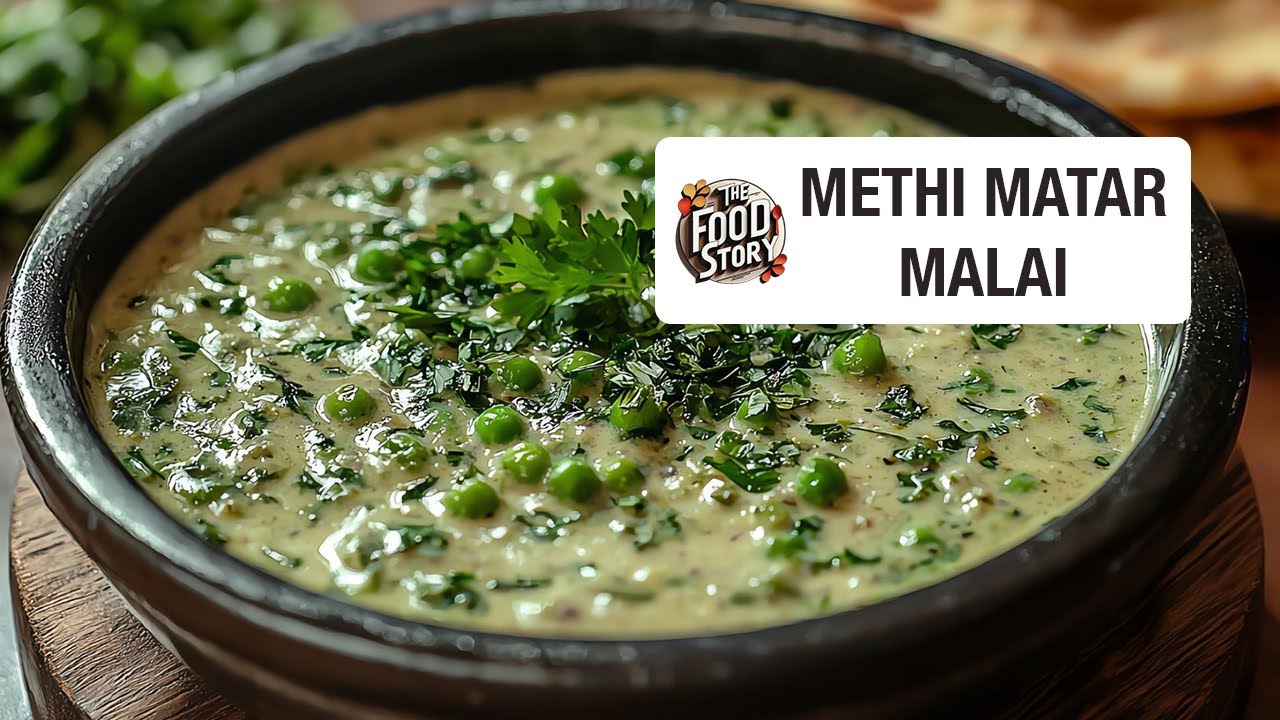 Restaurant Style Methi Matar Malai | Creamy & Delicious North Indian Curry | Winter Viral dish