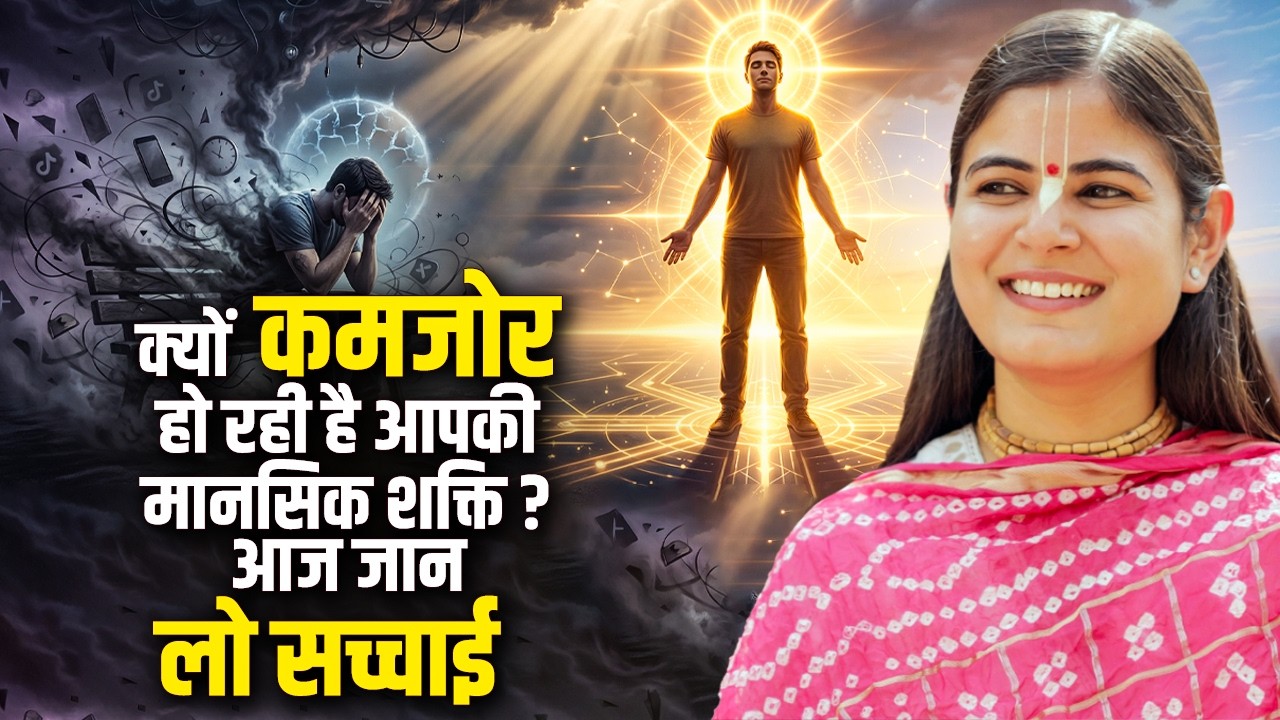 क्यों कमजोर हो रही है आपकी मानसिक शक्ति? आज जान लो सच्चाई | देवी चित्रलेखा जी