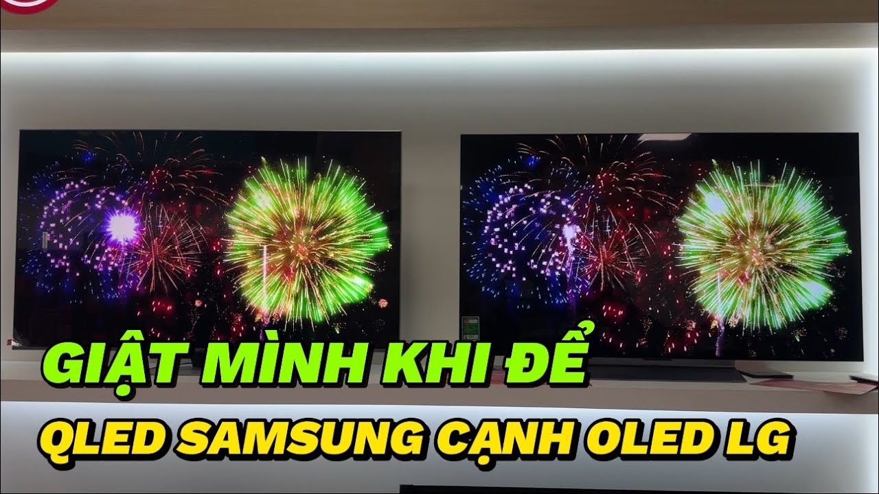 Я был поражен, сравнивая телевизоры Samsung QLED с телевизорами LG OLED.