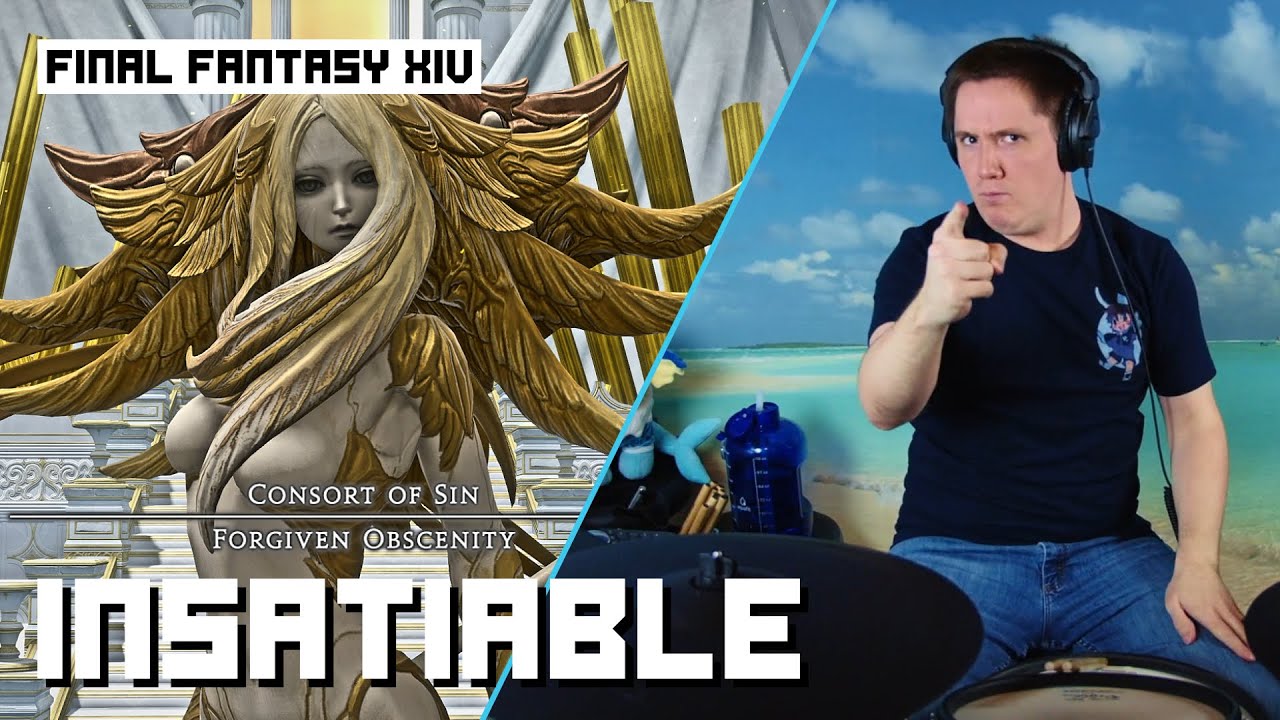 Insatiable (Shadowbringers Boss Theme) - Final Fantasy 14 | Drum Cover