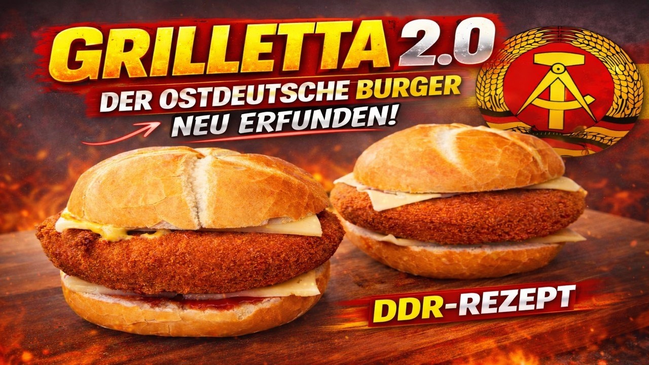 Grilletta 2.0 &ndash; Der DDR-Burger neu erfunden | The BBQ BEAR
