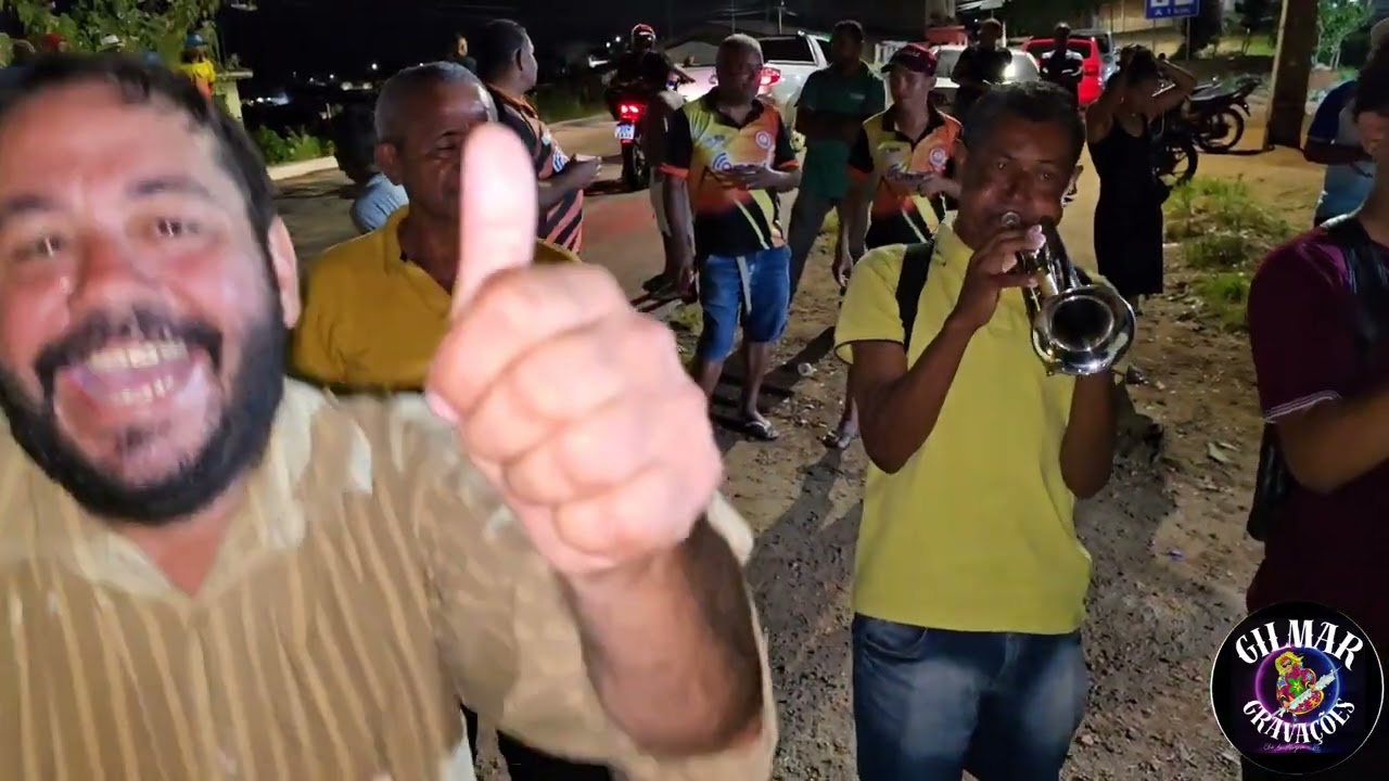 MESTRE PEDRINHO NO ENSAIO DO M.B.S ÁGUIA MISTERIOSA, DOMINGO DE PÁSCOA 2025