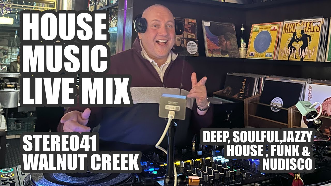 Deep & Soulful House DJ Set | Jazzy, Nu-Disco & Funk | Live at Stereo41 (Walnut Creek)