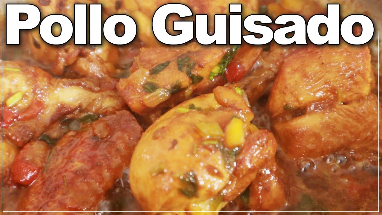 Pollo Guisado Dominicano