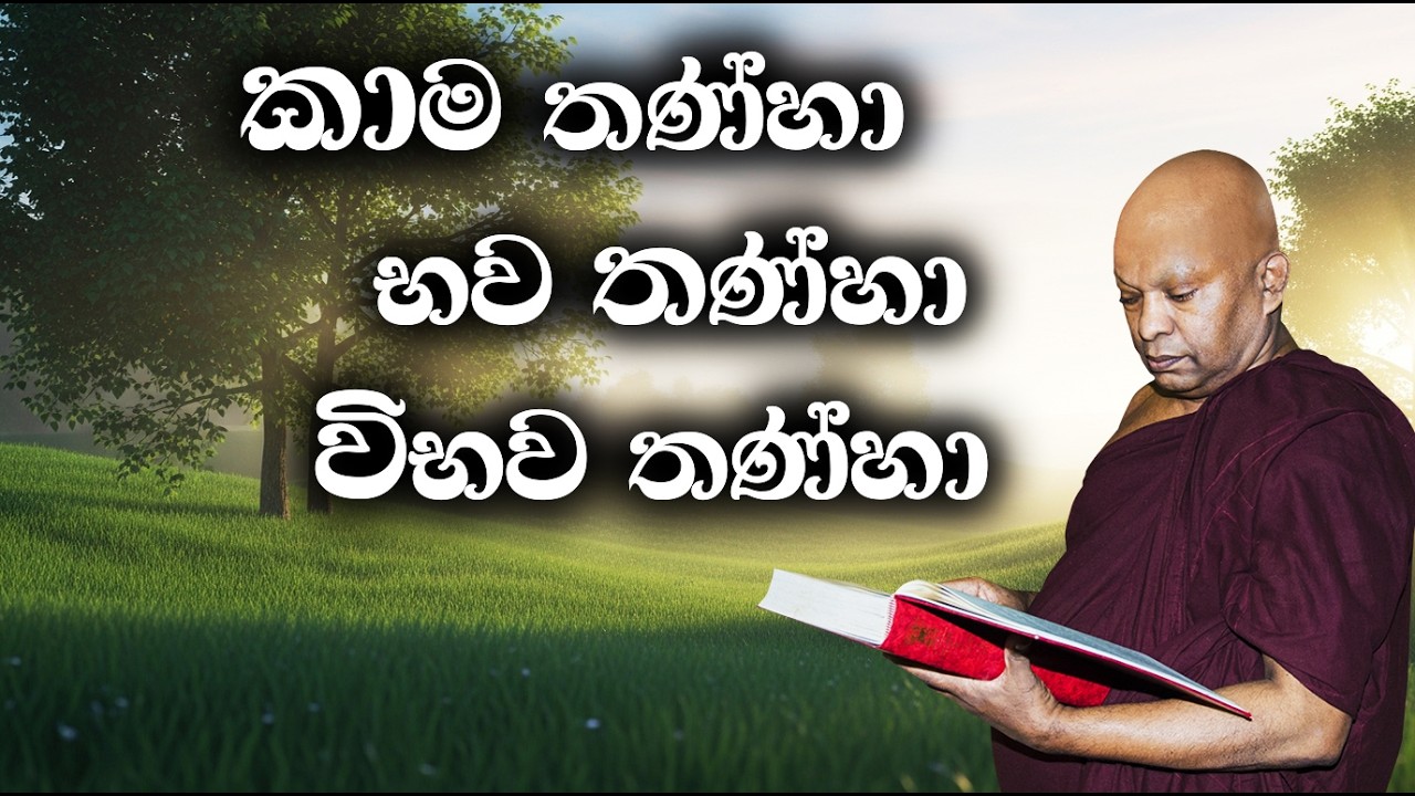 කාම තණ්හා , භව තණ්හා , විභව තණ්හා..........