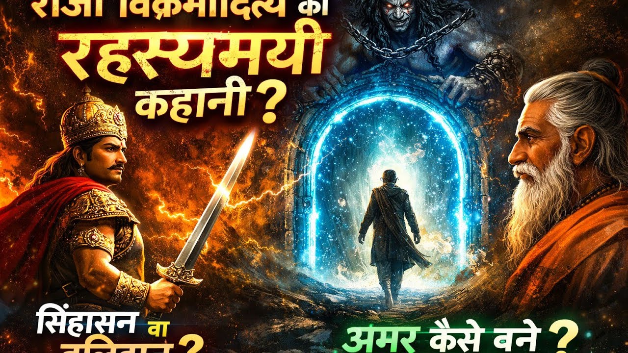 राजा विक्रमदित्य का सिंहासन जो बलिदान मांगता था | story | jadui kahani | horror story | king story 