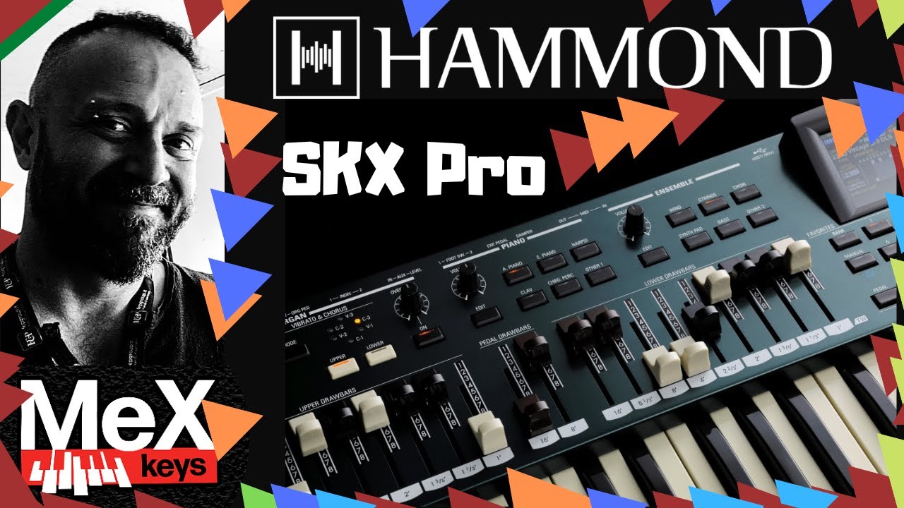 Hammond SKX Pro by MeX @marcoballa (Subtitle)