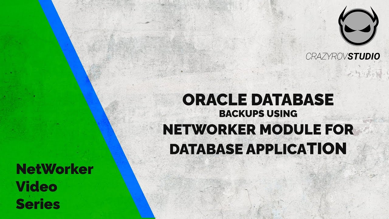 Oracle DB Backup in NetWorker(NMDA) - Creating client instance manually