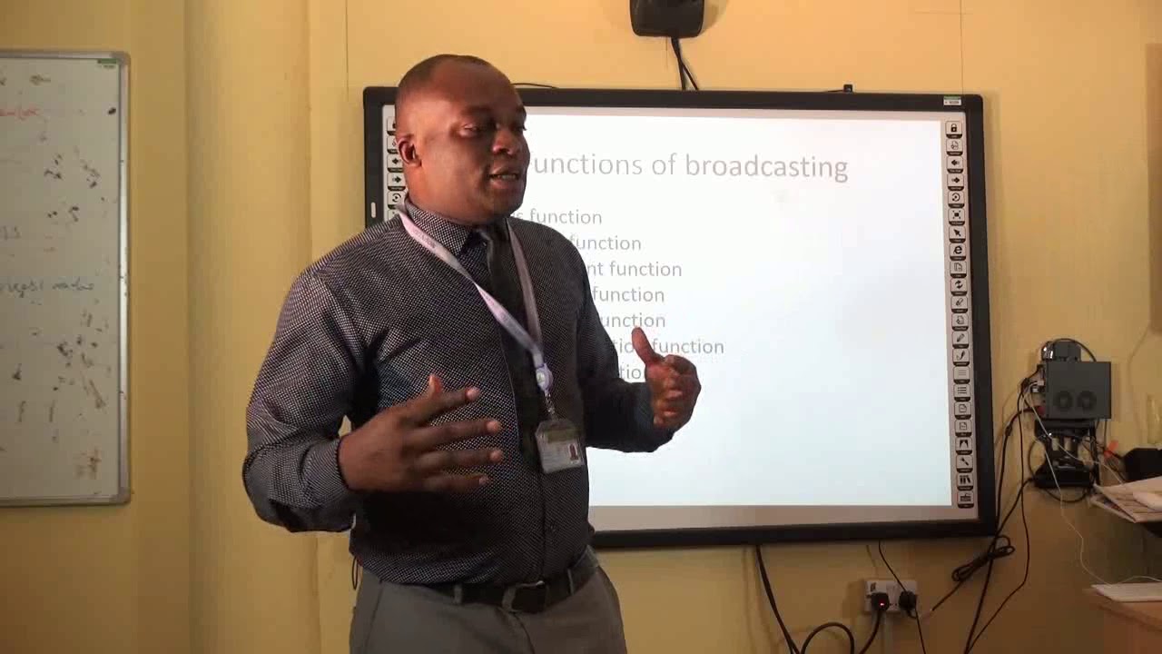 FOUNDATION OF BROADCASTING MCM 207 BY DR KENNETH UDEH
