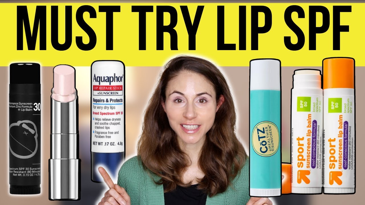 SPF LIP BALMS YOU NEED TO TRY 👄 Dermatologist @Dr Dray