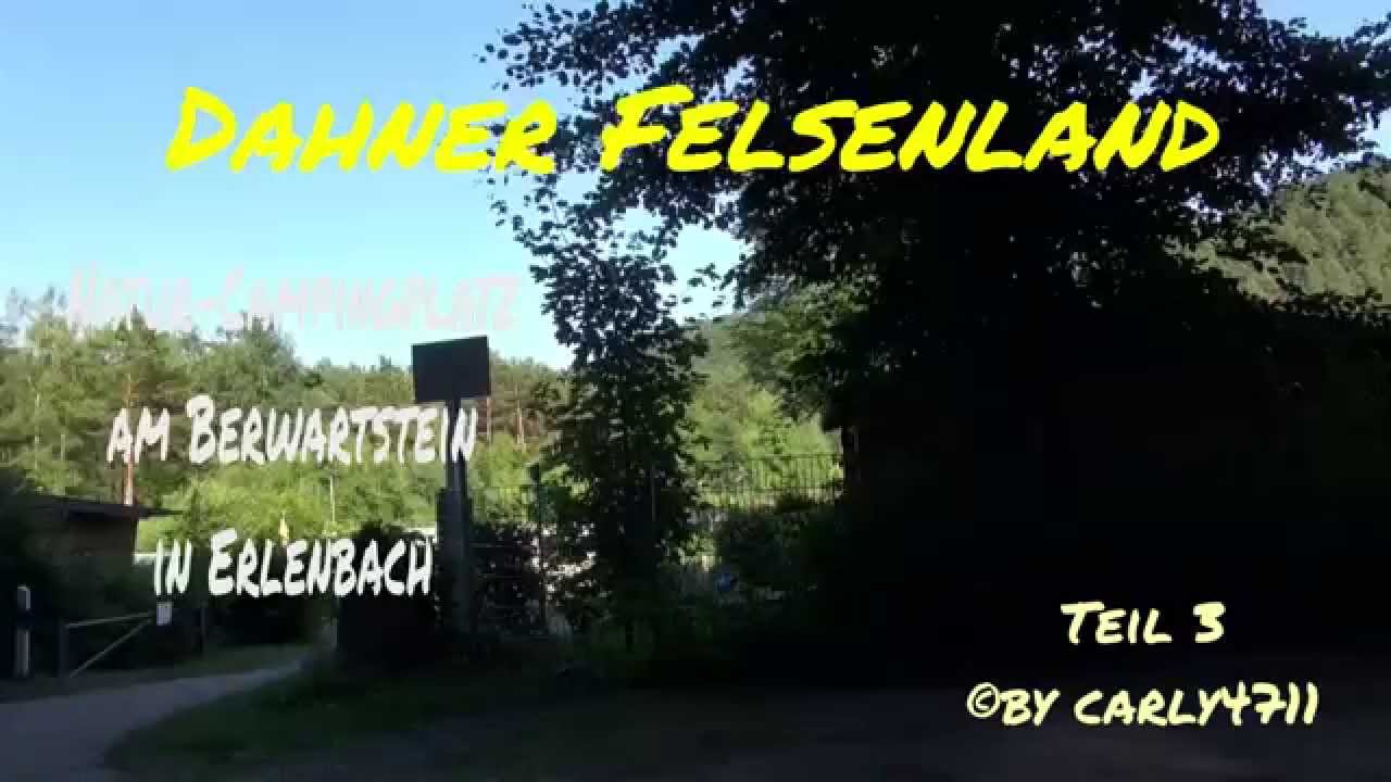Naturcampinplatz am Berwartstein bei Erlenbach im Dahner Felsenland Sommer 2015