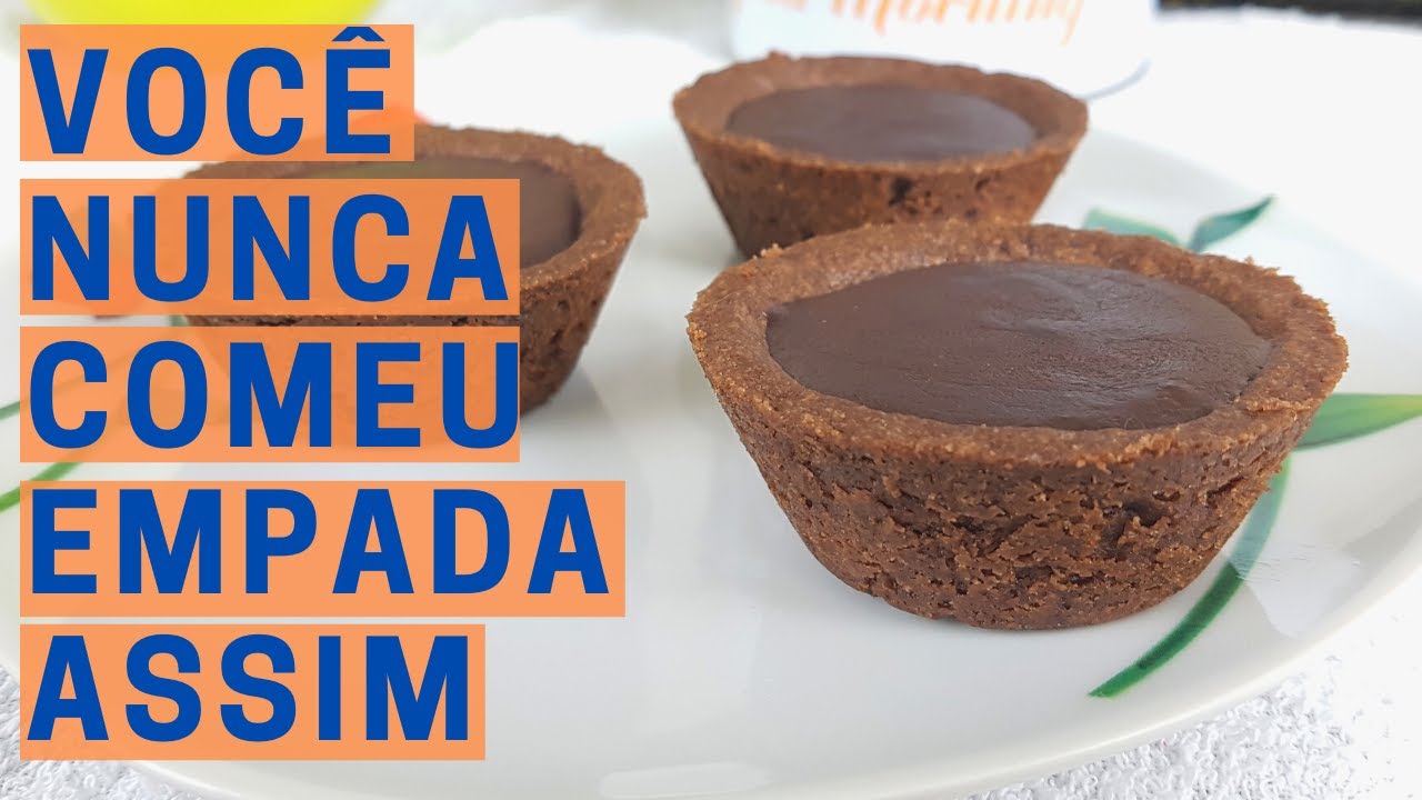 EMPADA DOCE COM MASSA DE CHOCOLATE | NÃO FICA DOCE É NO PONTO CERTO | MANIA DE COZINHAR