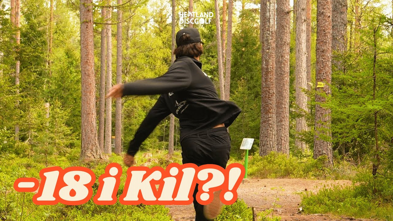 PERFEKT RUNDA MED BARA KASTAPLAST?! Fritiof Fagergren besöker Kils Discgolfpark
