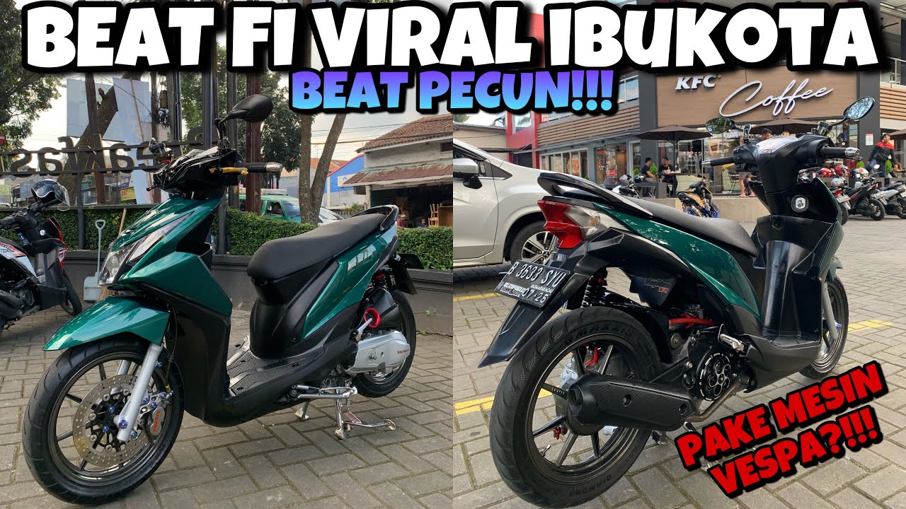 BONGKAR SPEK HONDA BEAT FI PECUN | BEAT JAKARTA MAIN KE BANDUNG🔥