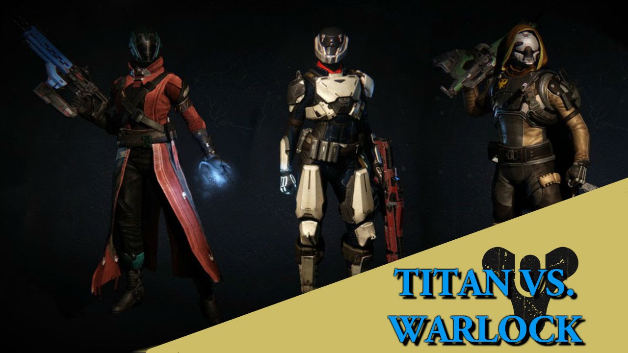 Destiny Titan Class vs. Warlock Class Play Style Review