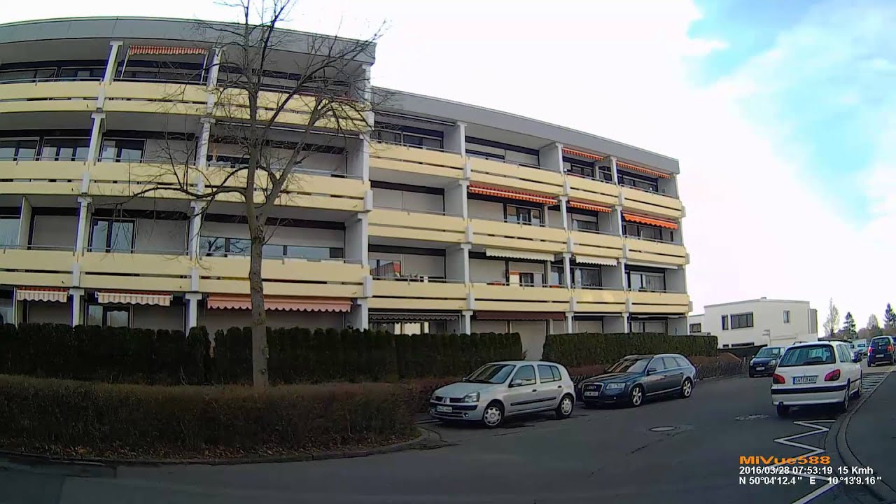 D: Gemeinde Dittelbrunn. Landkreis Schweinfurt. Ortsdurchfahrt. März 2016