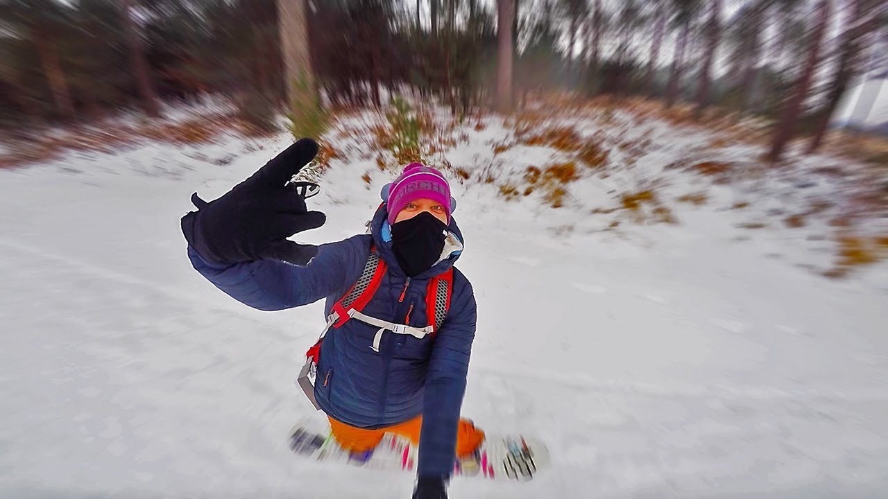 SNOWBOARDING IN THE UK (ON REAL SNOW) | BEAST FROM THE EAST