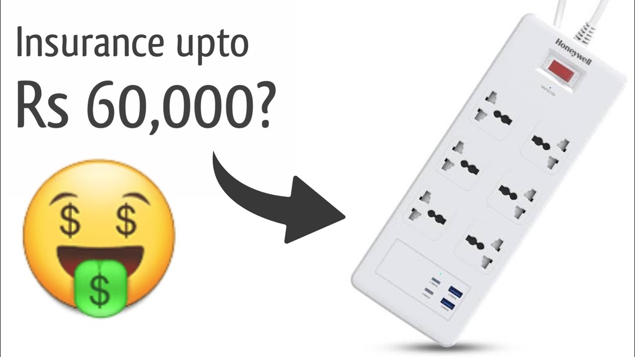 Honeywell 6 outlet surge protector and extension cord unboxing & first impressions | 60k coverage? 🤑
