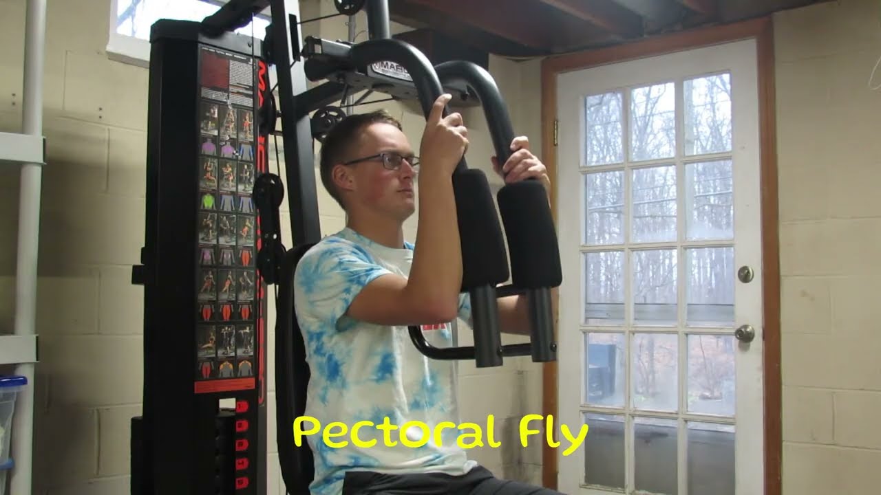 Marcy Home Gym: 15 Basic Exercises to do on your Marcy Home Gym demonstrated