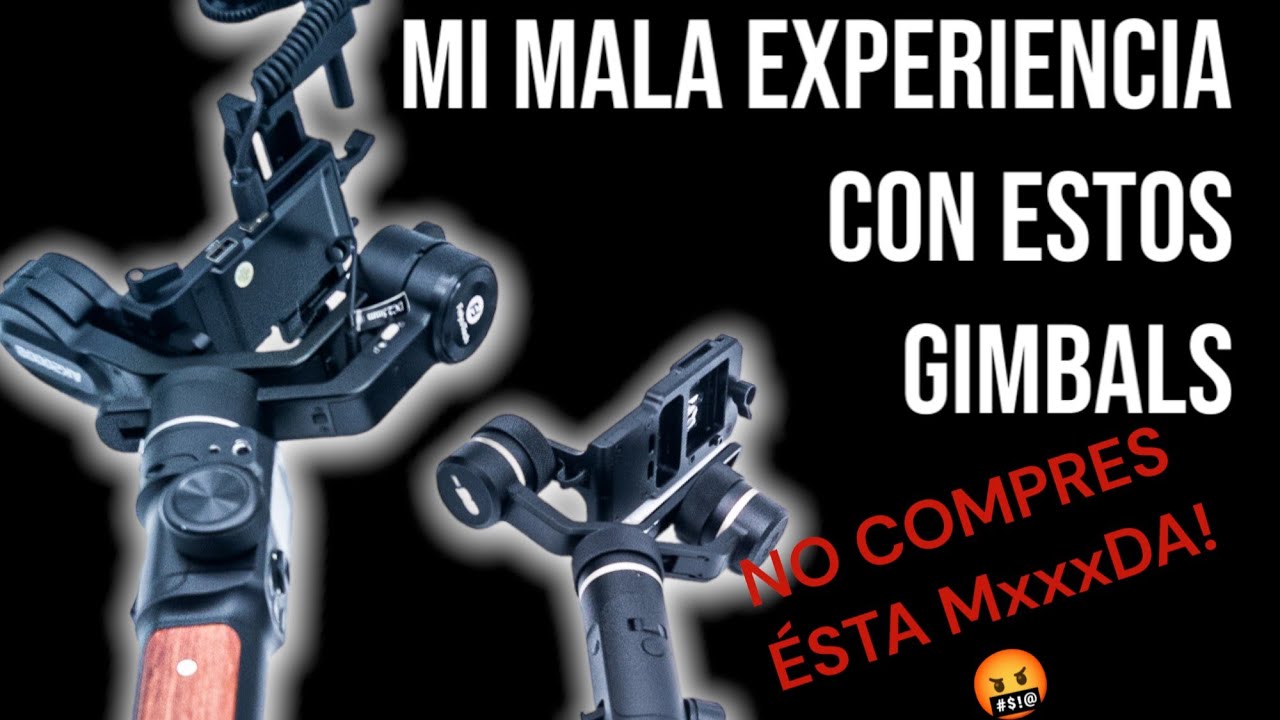 🤬ESTA ES MI EXPERIENCIA CON LOS GIMBAL FEIYUTECH NO COMPREN ESTA MxxxDA!🤬
