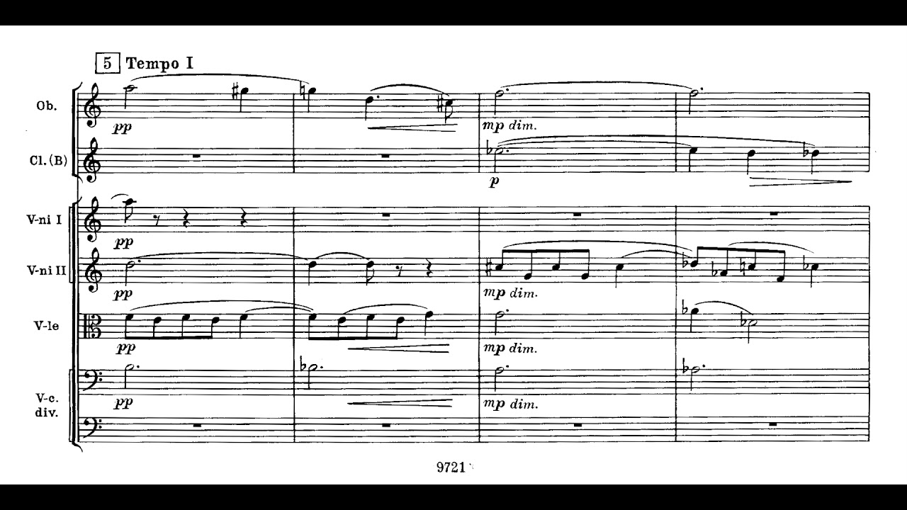 Anatoly Lyadov - N&eacute;nie (Скорбная песнь) Op.67 (1910) [Score]