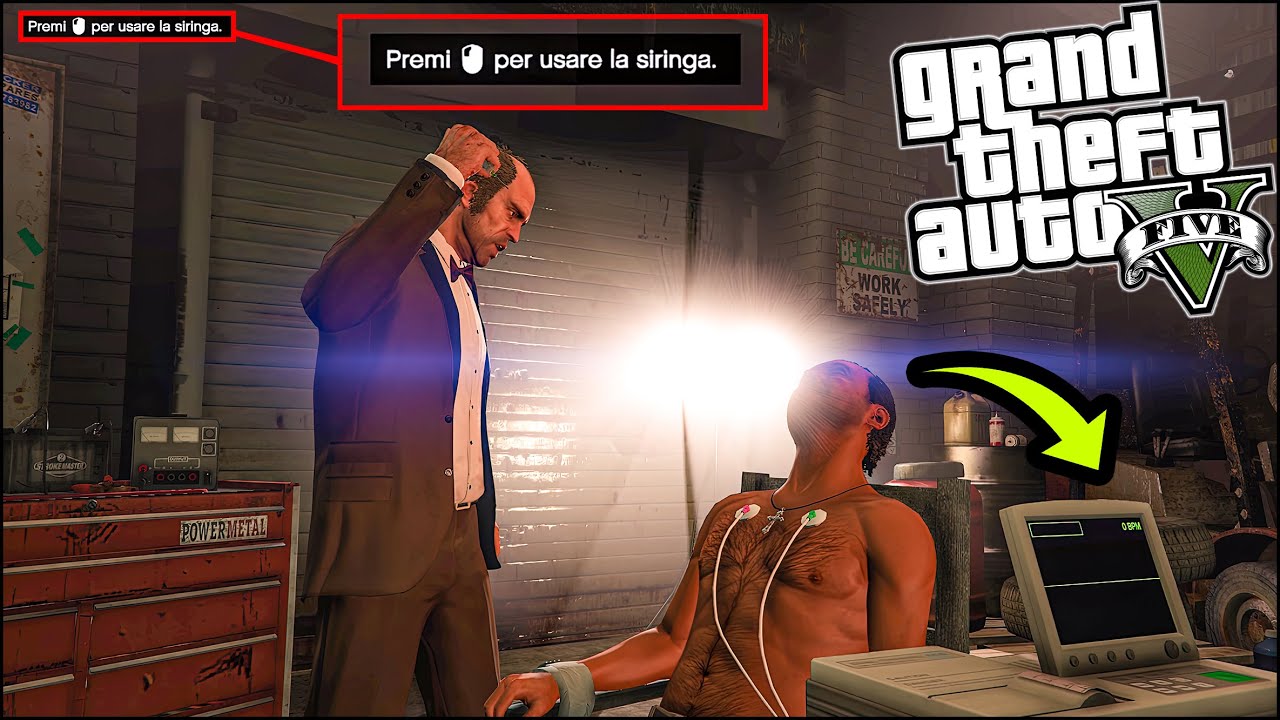 COSA SUCCEDE se NON RIANIMI il TORTURATO su GTA 5  ITA?