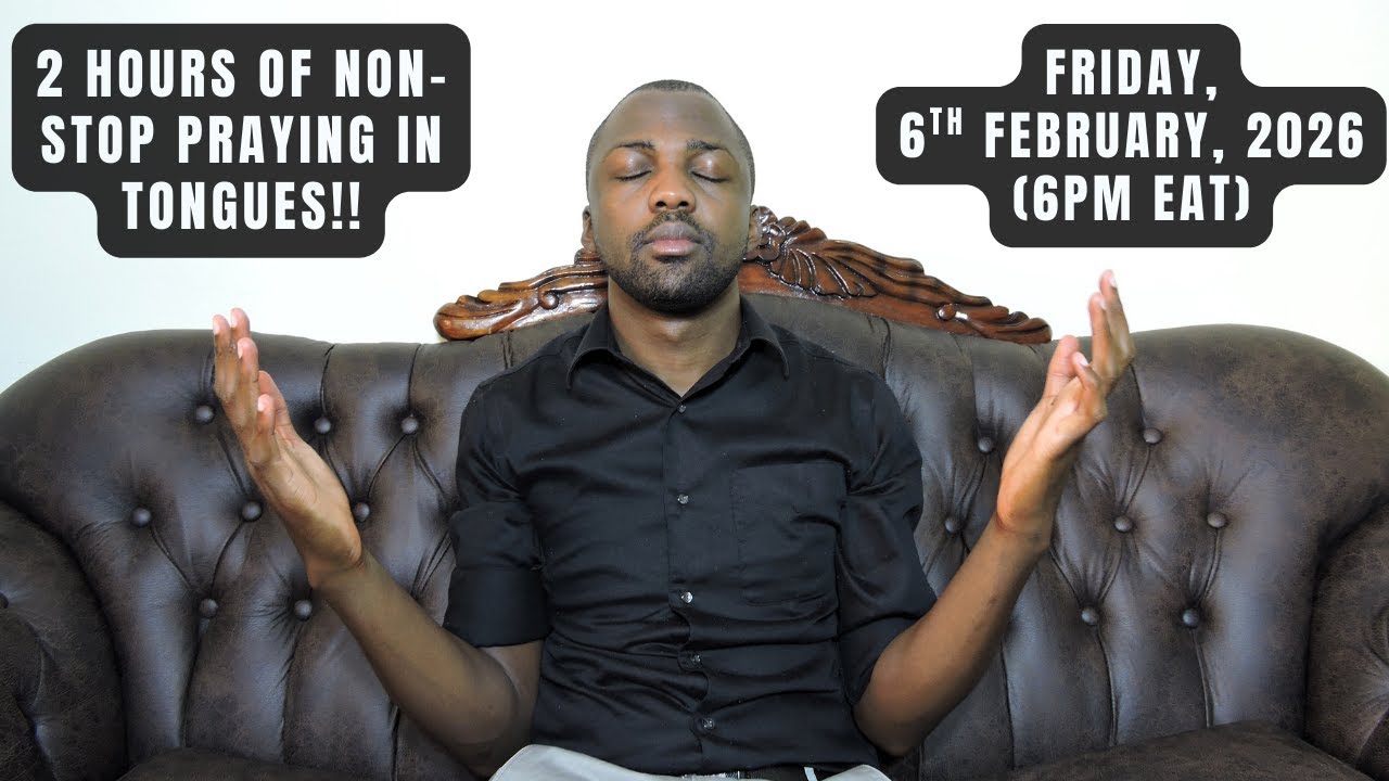 Live 2-Hour Praying in Tongues Challenge!! (Friday,  6th February, 2026)