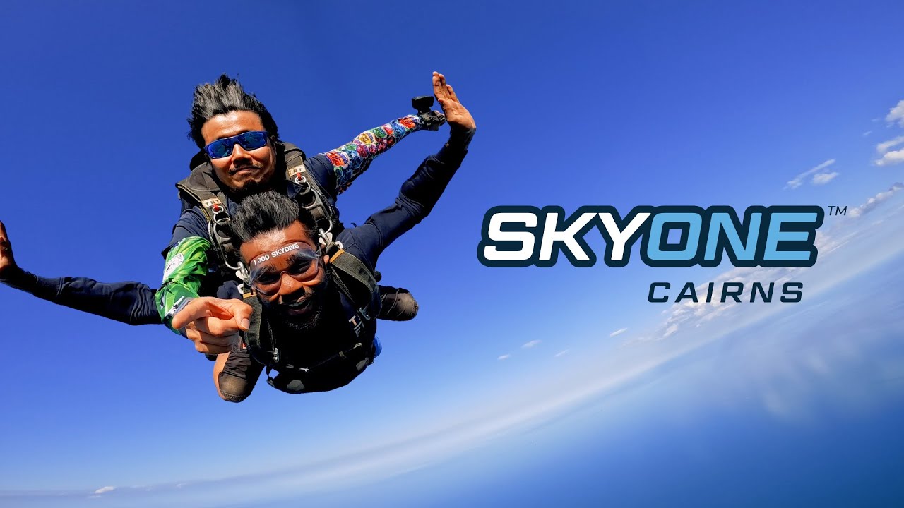 Skydive over King Reef with SKYONE Cairns #GreatBarrierReef