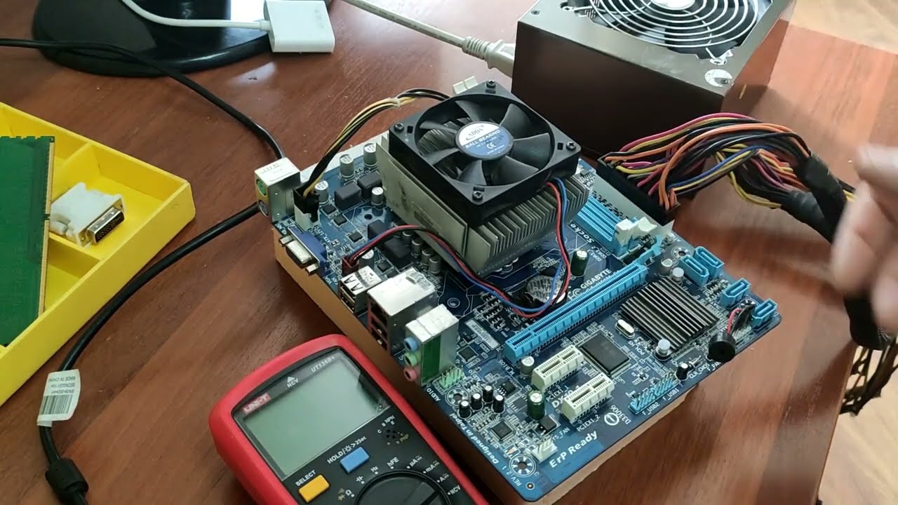 GA-H61M-S1 - Проверка вычитки прошивки BIOS